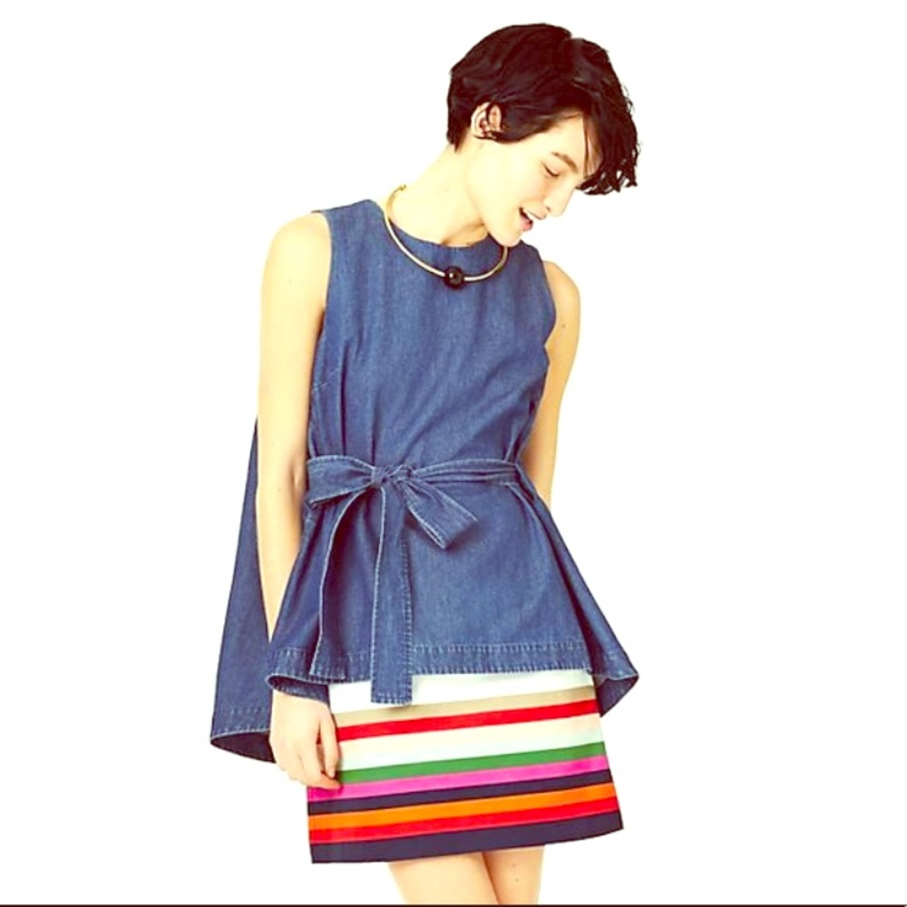 Kate Spade SATURDAY ♠️ denim swing top